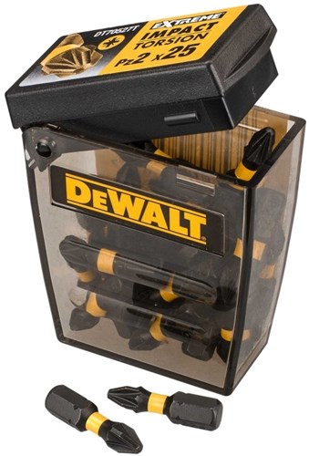 Imp dewalt accessoires acte torsion tictac pz2 25mm - dt70556t-qz