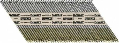 Accessoires Dewalt clous reliés en papier 2,8-75 annelés galvanisés 2,2 m - dnpt28r75g12z