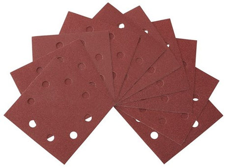 Accessoires Dewalt papier de verre 1 4, 115x115mm, perforé, velcro, k60 - dt3021-qz