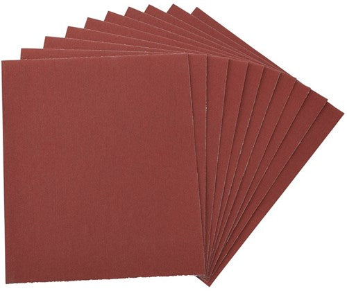 Dewalt accessoires papier de verre pour métal, 230x280mm, toile émeri, k180 - dt3283-qz - 10 pièces - dt3283-qz