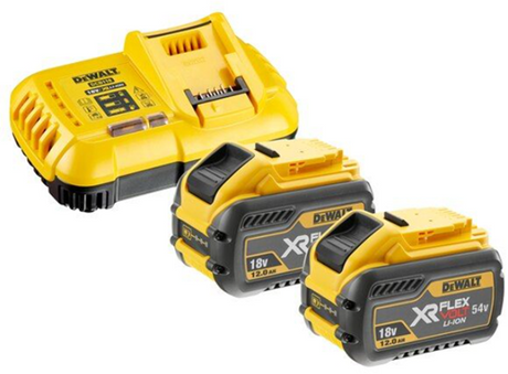 Dewalt dcb118y2 | flexvolt | kit de démarrage | 2 x batterie Flexvolt | 54v | 12,0ah | Li-ion-dcb118y2-qw
