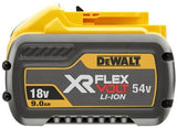 Batterie Dewalt dcb547-xj xr flexvolt 18v-54v 9,0ah