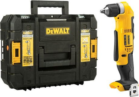 Perceuse à angle droit sans fil Dewalt dcd740nt 18v | corps dans tstak - dcd740nt-xj