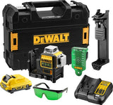 Dewalt dce089d1g laser à lignes croisées auto-nivelant 10,8v - laser vert - dce089d1g-qw