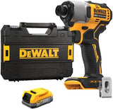 Dewalt dcf840e1t-xj accu slagschroevendraaier | 1 4 | 18v xr powerstack | in ts (1x 1.7ah accu)