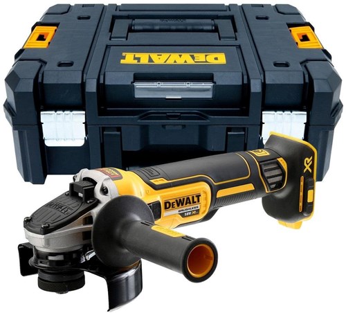 Meuleuse d'angle sans fil Dewalt dcg405nt | 125 mm | bl | sans piles ni chargeur | dans le cas tstak - dcg405nt-xj