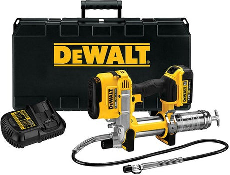 Dewalt dcgg571m1-qw | pistolet graisseur à batterie xr 18v en coffret (1x batterie 4.0ah + chargeur) - dcgg571m1-qw