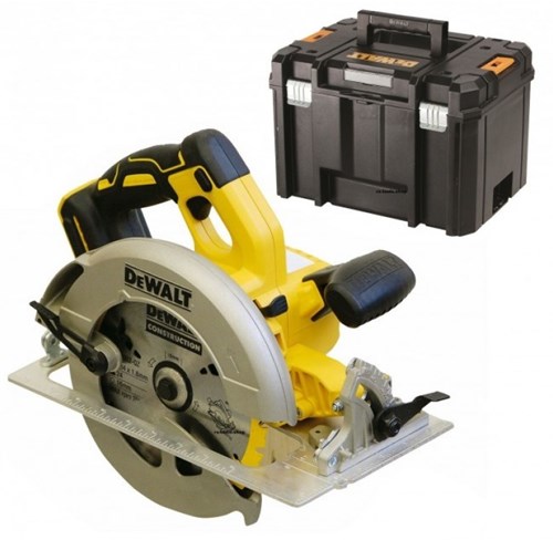 Scie circulaire sans fil Dewalt dcs570nt 18v corps libre en piquet en T | sans piles ni chargeur - dcs570nt-xj