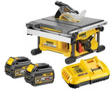 Dewalt dcs7485t2 xr scie à table à batterie flexvolt 210mm 54v li-ion - dcs7485t2-qw