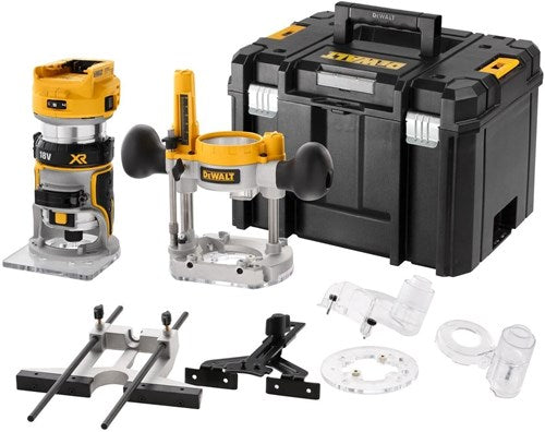 Dewalt dcw604nt | coupe-bordure de routeur sans fil | 18v | sans piles ni chargeur - dcw604nt-xj