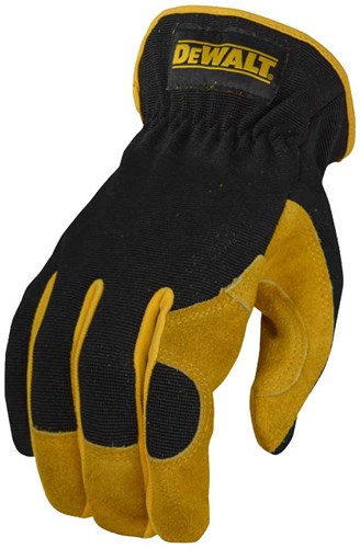 Gant de travail en cuir Dewalt dpg216l | taille l - dpg216leu
