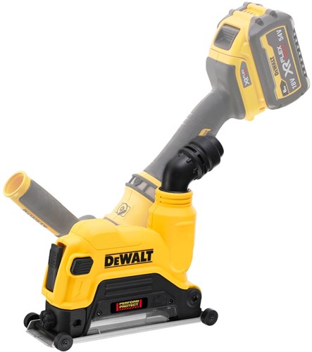 Dewalt dwe46225 | housse de protection | 125 mm | avec option d'extraction de poussière - dwe46225-xj