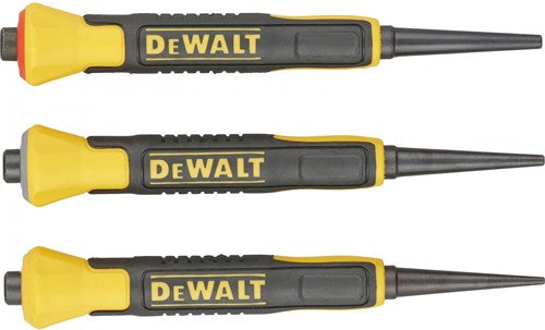 Dewalt dwht0-58018 | jeu de poinçons | 3 pièces - dwht0-58018