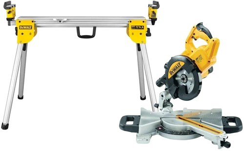 Scie à tronçonner Dewalt dws774set ​​| 216mm 1400w | + socle de7033 - dws774set