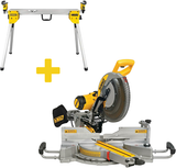 Scie à tronçonner et à onglet Dewalt dws780set | + socle de7033 - dws780set