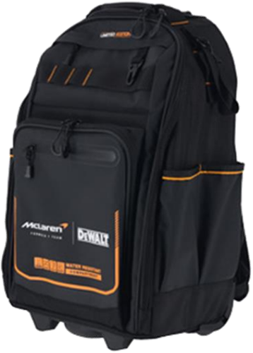 Dewalt mclaren tool backpack with wheels - dwst60101-9