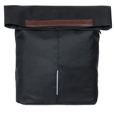 Basil sac city shopper noir | crochets micro | 16l