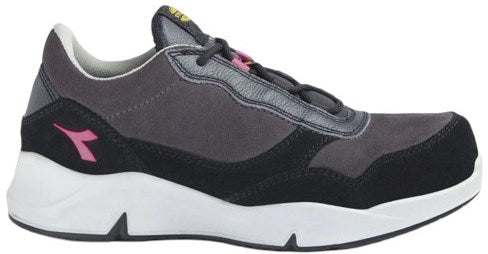 Diadora werkschoen athena laag 179902 s3l d0458 | nine iron raspberry (d0458) | maat 40 - 8053607443468