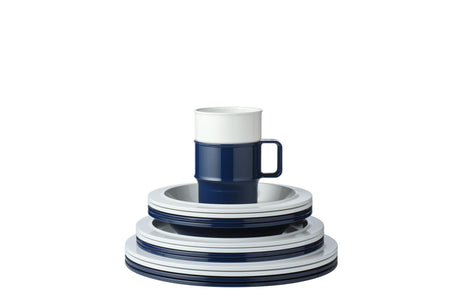 Mepal assiette plate basic 25cm blanc