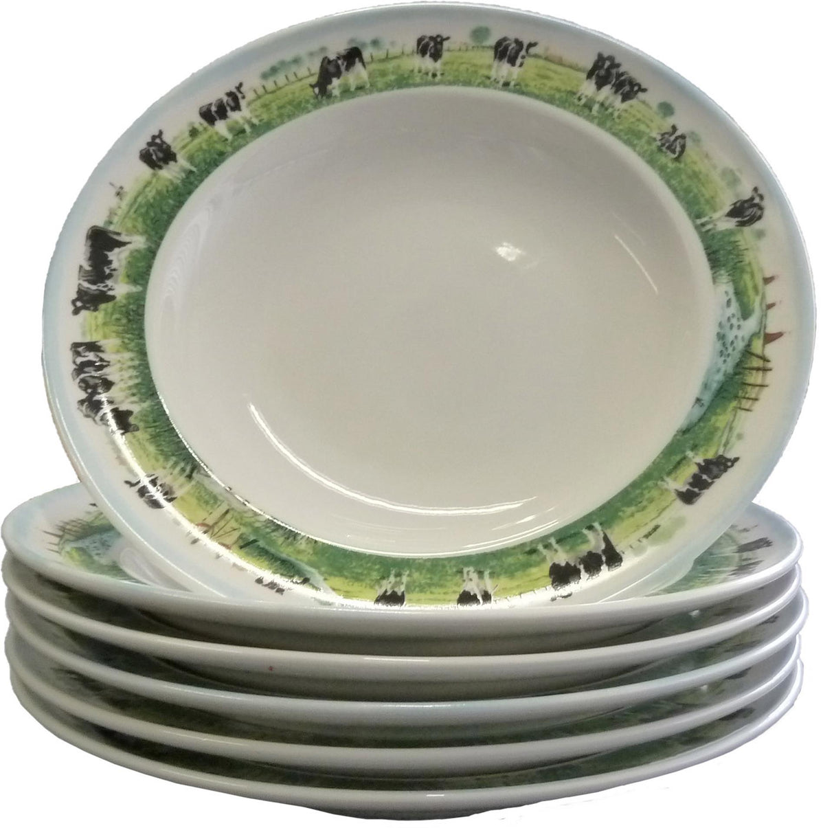 Wiebe van der Zee assiette rurale profonde, boîte de 6 pièces ø23cm porcelaine