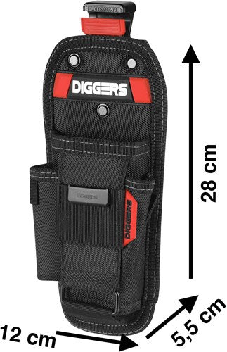 Sac de rangement pour grandes pinces Diggers Quick Click - dk637