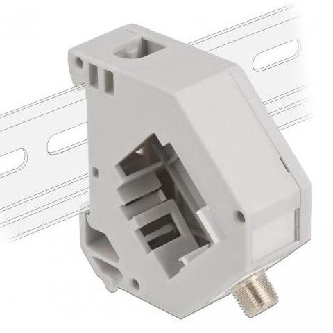Adaptateur rail Din avec module Keystone