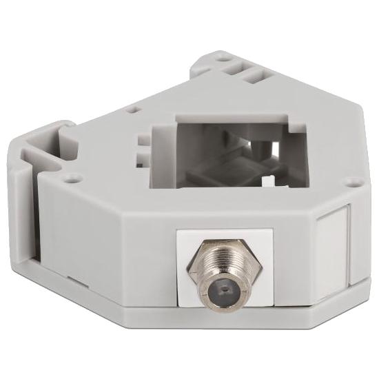 Adaptateur rail Din avec module Keystone