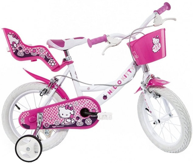 Dino Hello Kitty 16 pouces 27 cm Girls Knijprem Rose blanc
