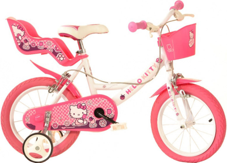 Dino Hello Kitty 14 pouces 23 cm Girls Knijprem Rose blanc