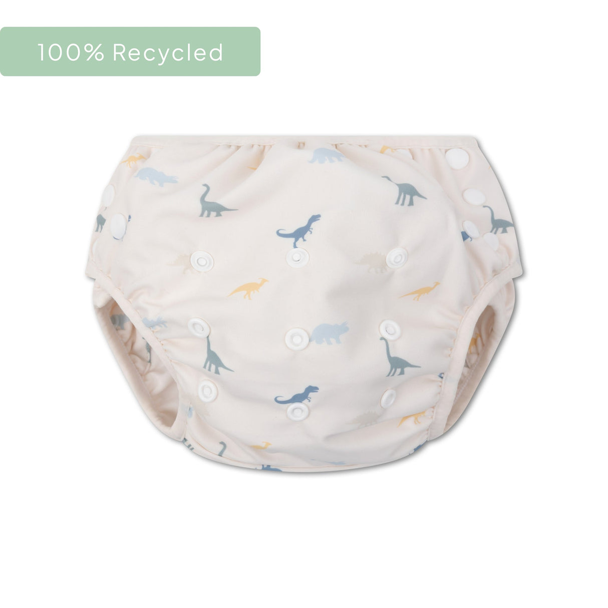 Dinosaure | couche de bain lavable multicolore
