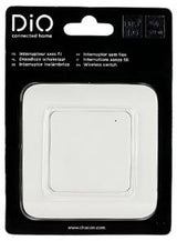 Interrupteur mural sans fil Dio simple blanc - 6960114