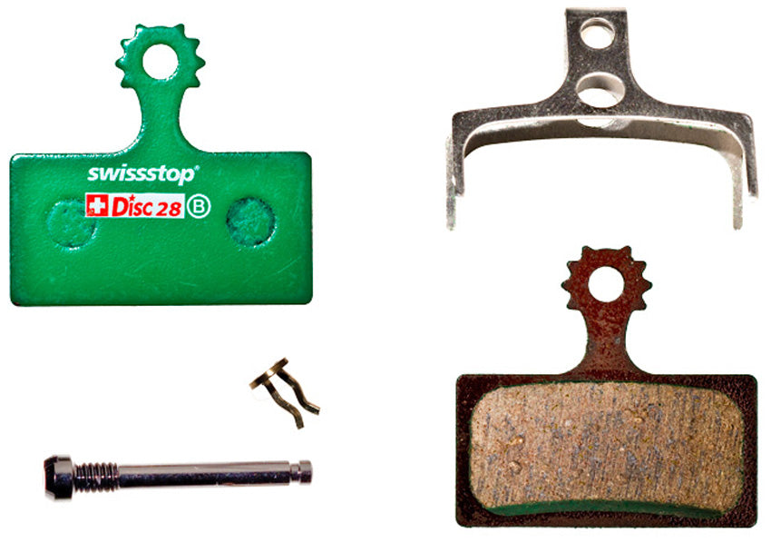 Swissstop - jeu de plaquettes de frein disque 28 c - shimano xtr xt m8000