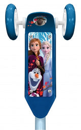 Disney Frozen 3 roues enfants frein de frein de pas bleu bleu bleu clair