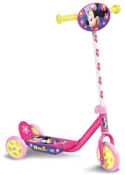 Minnie Mouse 3-roues Kinderstep Foot Free Girls Pink Yellow