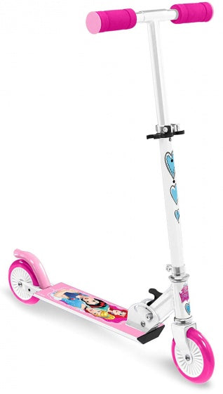 Disney 2 roues Kinderstep pliable Fook Brake White Rose