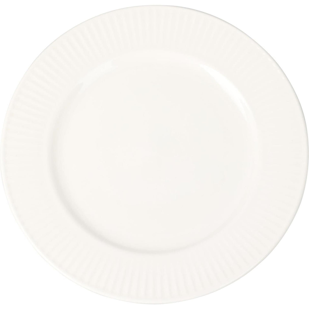 Assiette 20cm porcelaine boite a 6