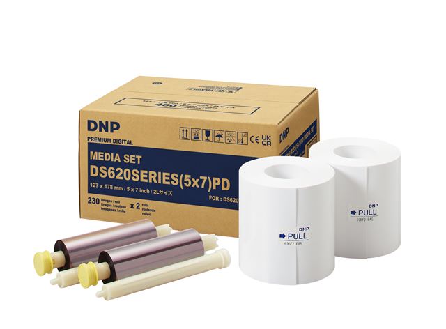 DNP paper DM57620 2 Roll � 230 St. 13x18 for DS620