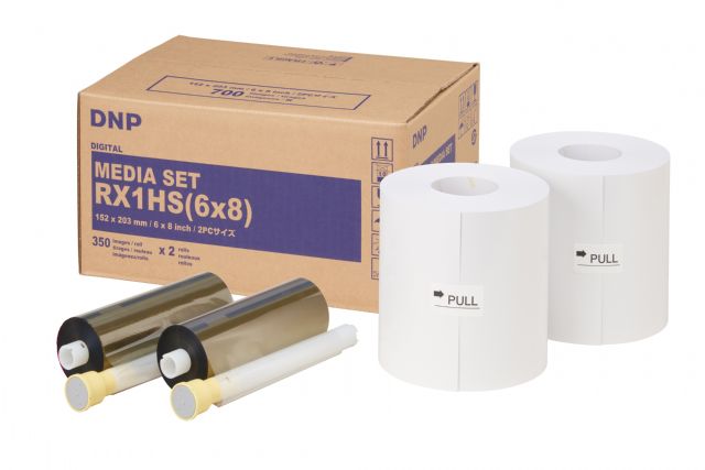 DNP-Papier DSRX1HS-6x8 2 ROLL � 350 St. 15x20 für DS-RX1HS