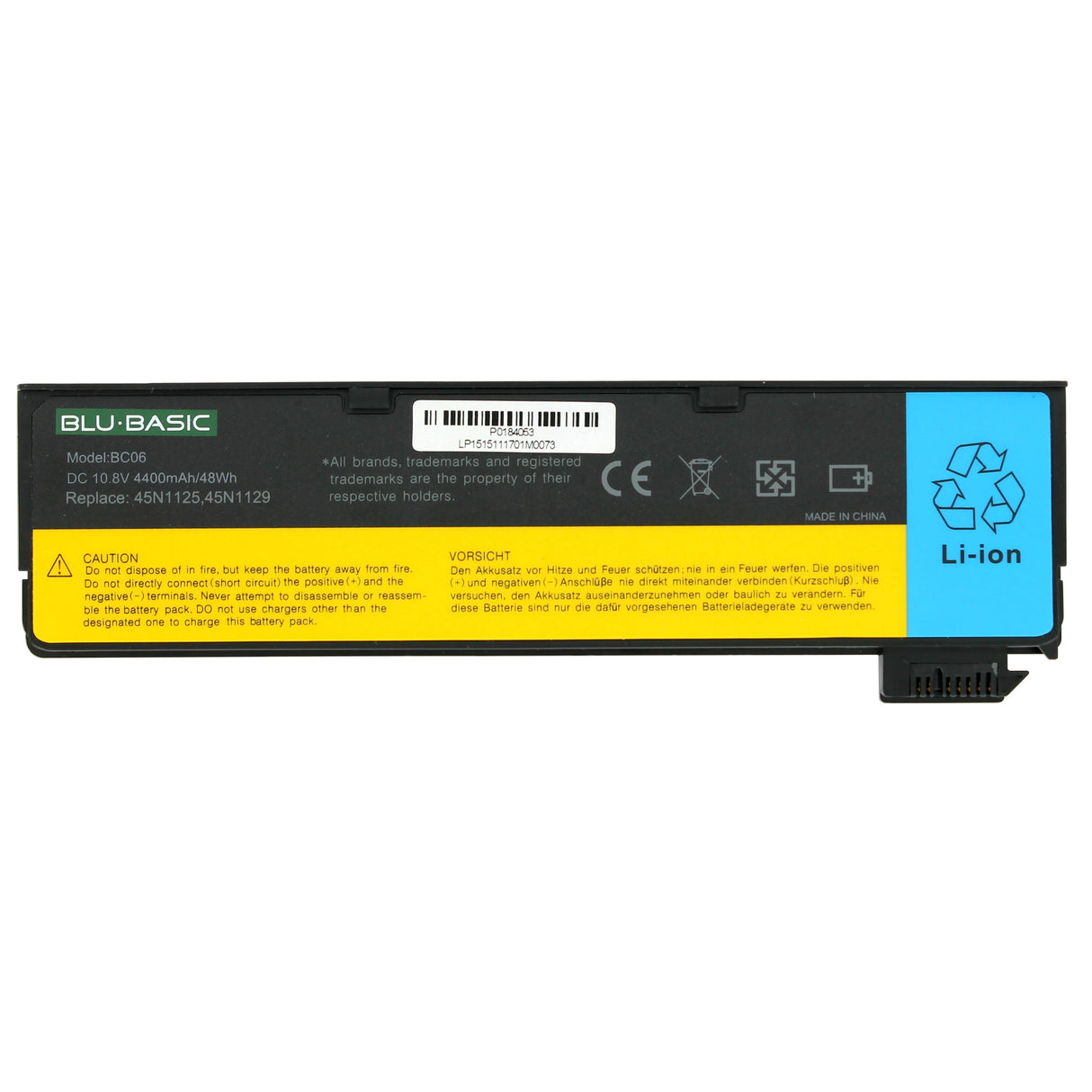 Blu-Basis Laptop Batterie 4400mah