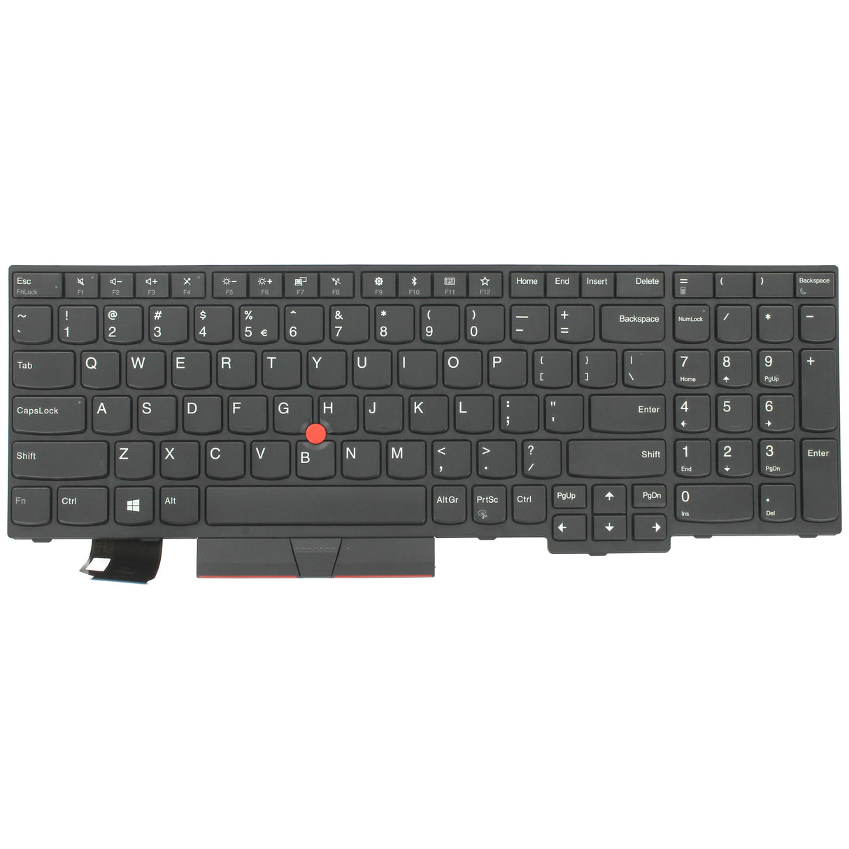 Tastiera del laptop Lenovo Qwerty US