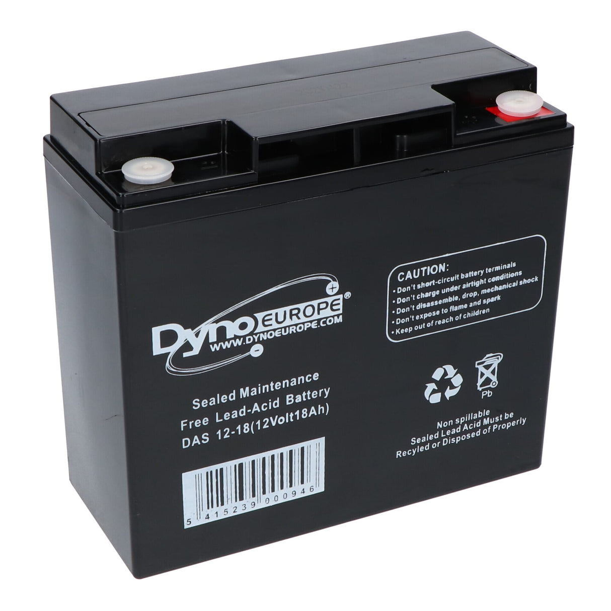 Dyno Europe Dyno lead battery 12v 18ah