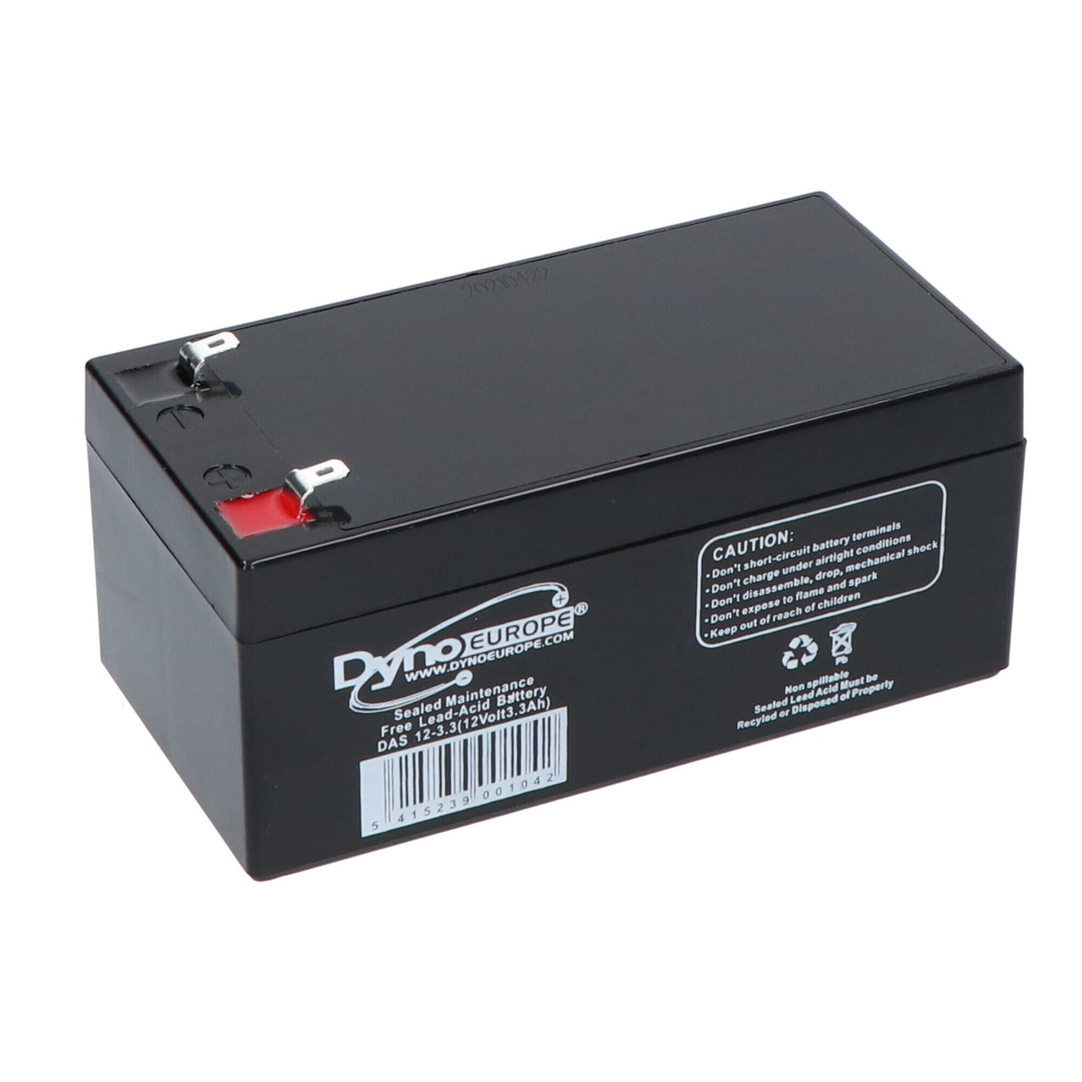 Dyno europe dyno batterie de plomb 12v 3.3AH