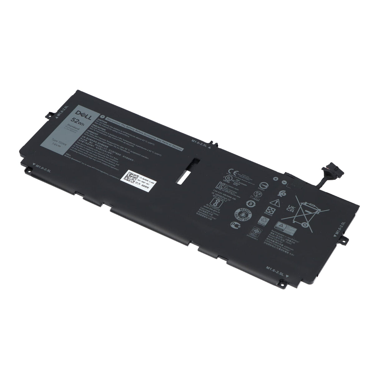 Dell Laptop Battery 6500 mAh