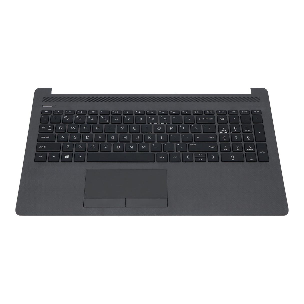 HP Laptop Keyboard Qwerty US + Top Cover Black