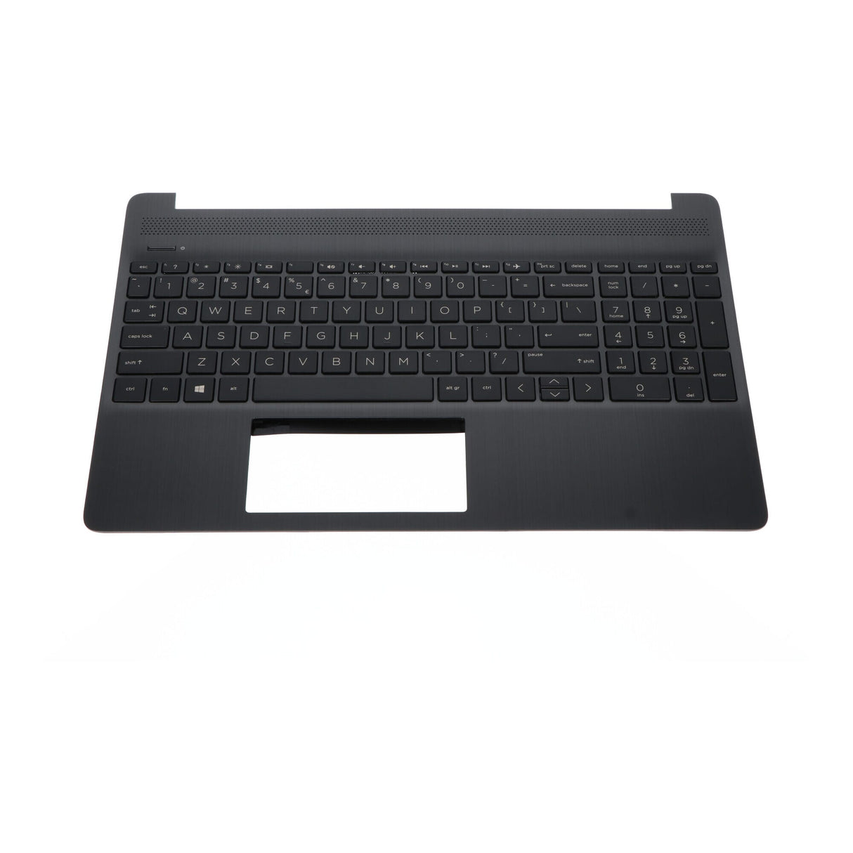 HP Laptop -tangentbord Qwerty US + Top Cover Grey