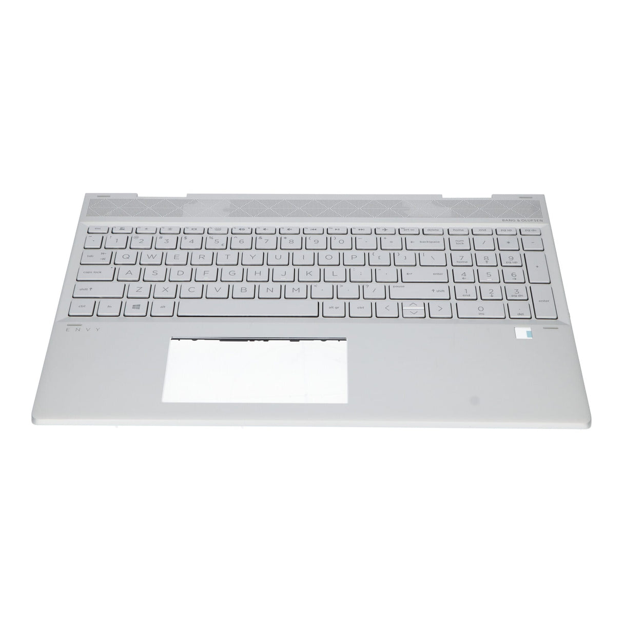 HP Laptop -Tastatur QWERTY Us + Top Cover Silber