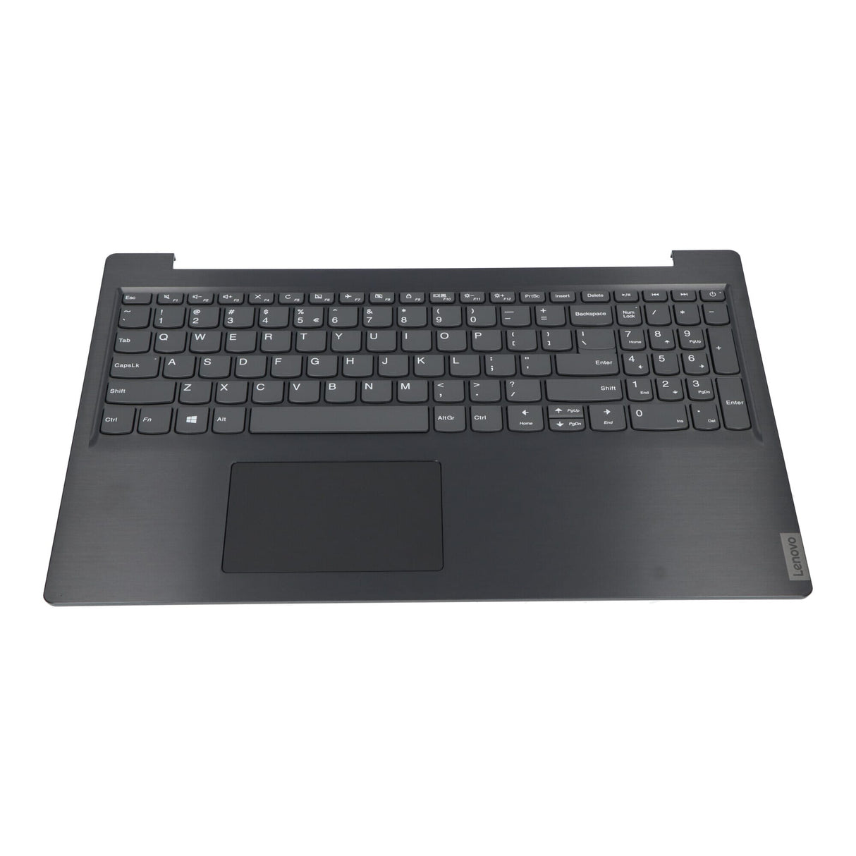 Lenovo Laptop -tangentbord qwerty us + topp cover svart