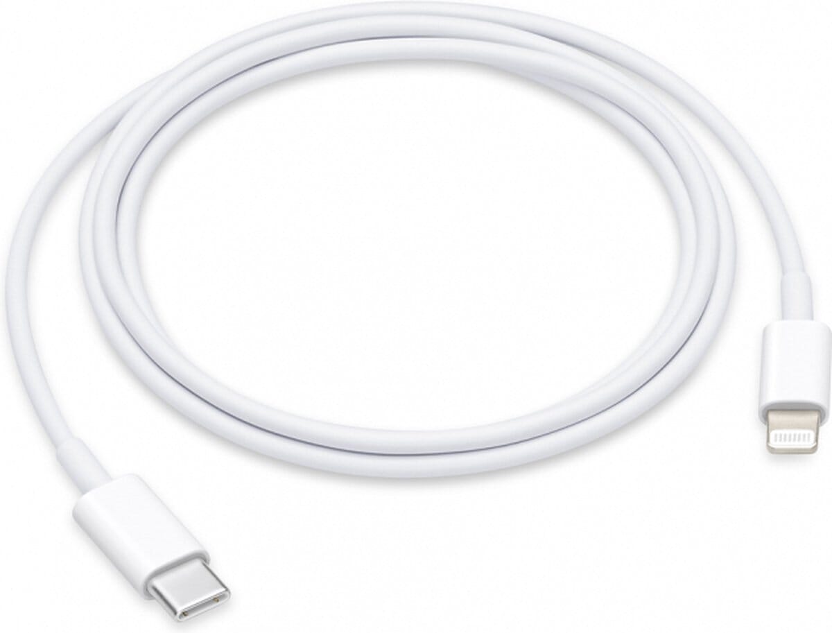 Lightning Apple a cavo USB-C 1 metro bianco