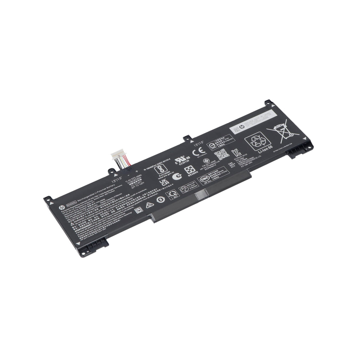 Hp laptop accu 3950 mah