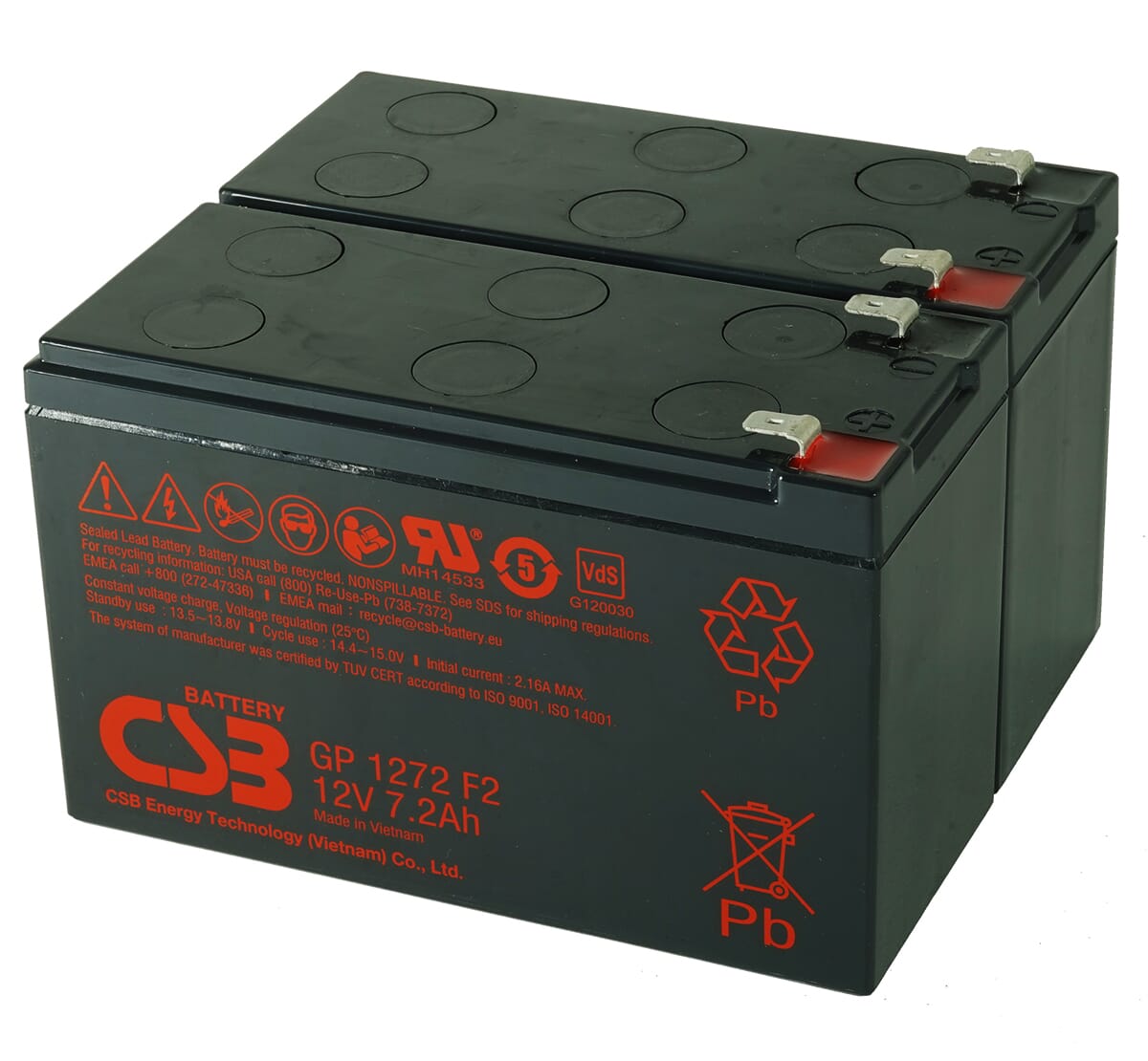 CSB Bateria CSB UPS Zestaw wymiany baterii RBC113